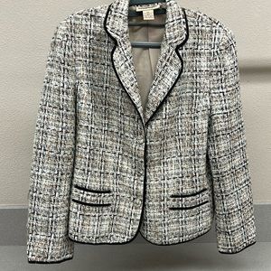 Crop chane inspired blazer size 12